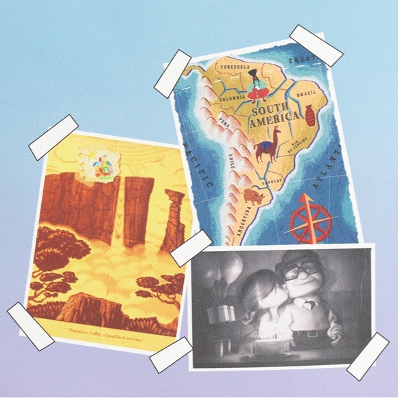 Loungefly Disney✨ Pixar UP Paradise Falls Adventure Is Out There Mini Backpack - Picture 5 of 11